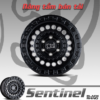 Mâm Black Rhino Sentinel Matte Black 17 Inch - Đen Mờ - Auto365 Bình Dương Sentinelden