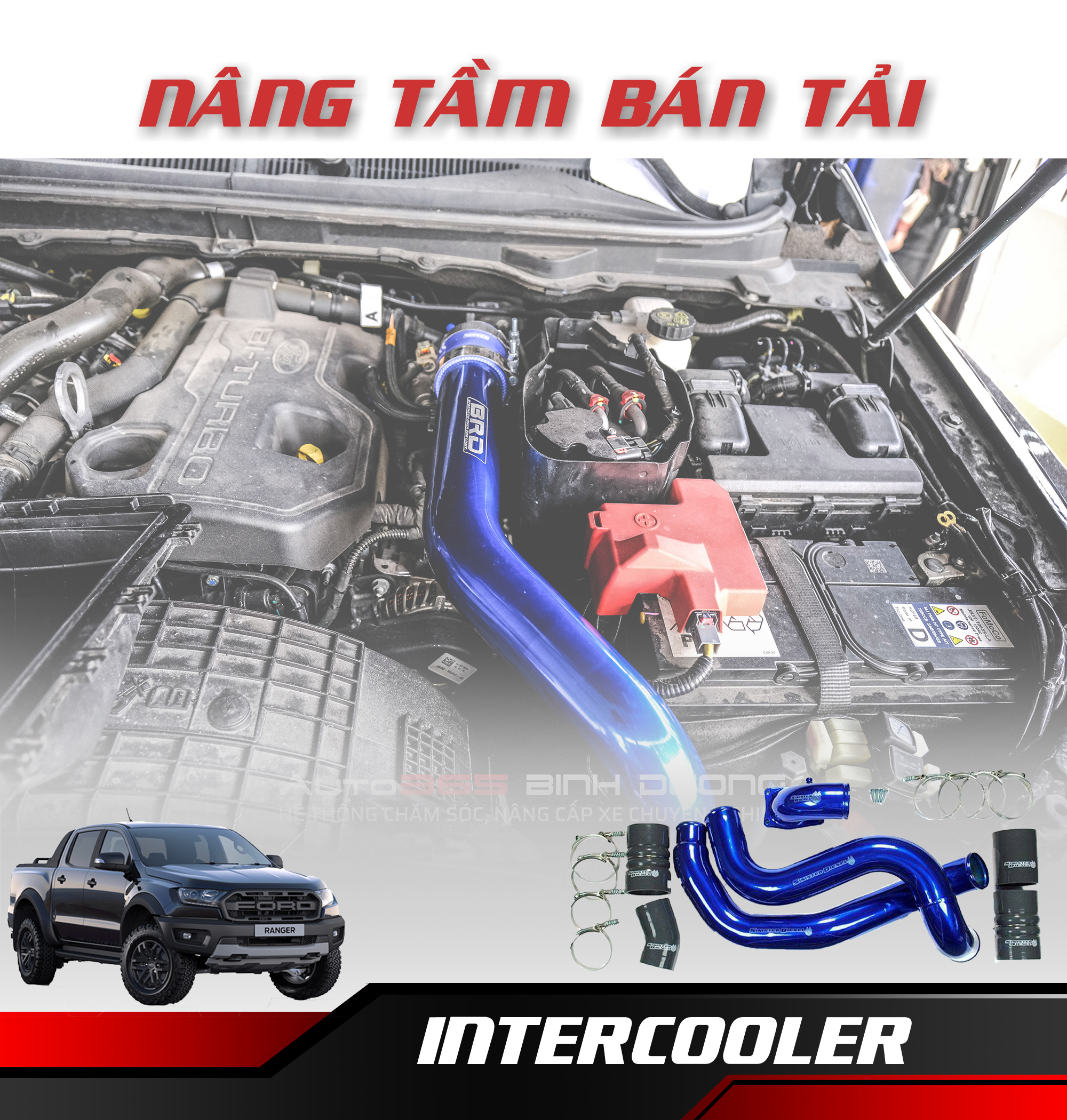 ỐNG INTERCOOLER TURBO BRD THÁI LAN
