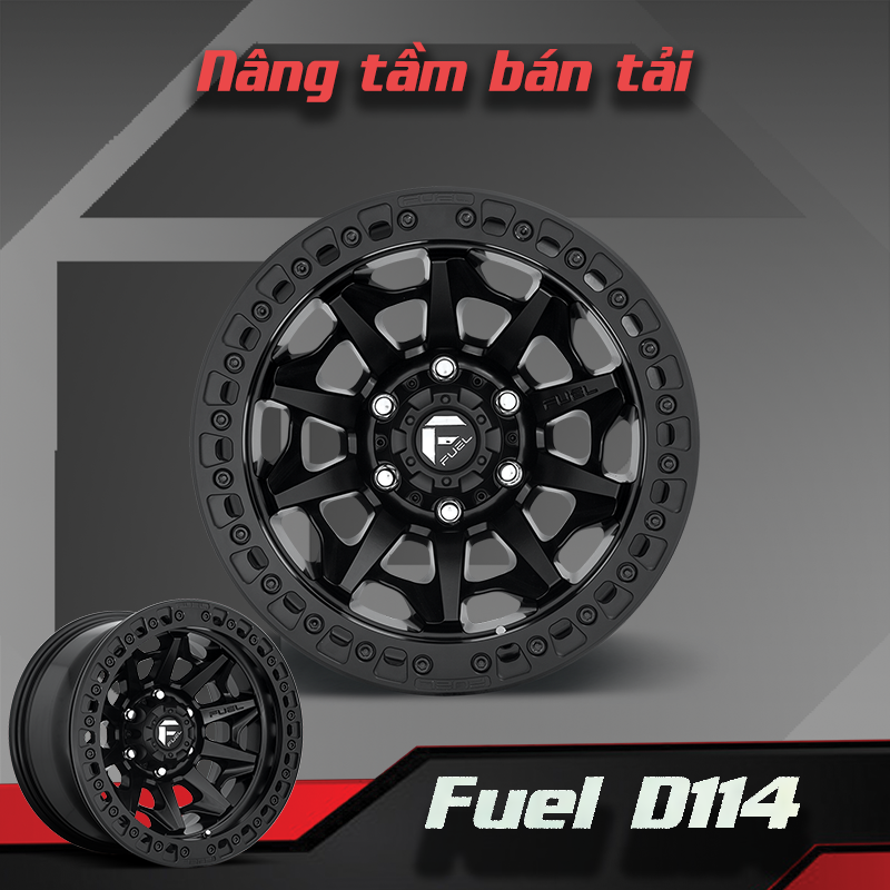 FUEL COVERT BEADLOCK D114