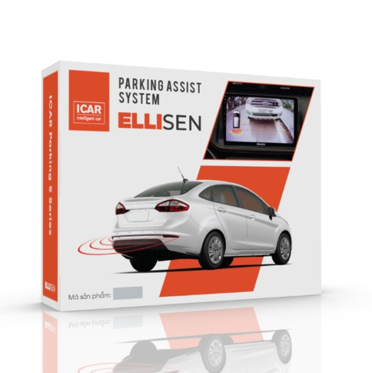 Cảm Biến Đỗ Xe 4 Mắt Ellisen S46