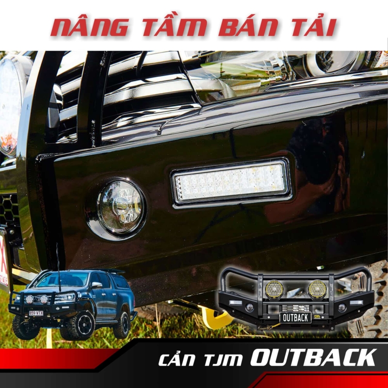 Tjm Outback Bull Bar Cho Toyota Hilux Và Fortuner (2015-2018) - Auto365 Bình Dương CAN TJM OUTBACK BULL BAR CHO TOYOTA HILUX VA FORTUNER 2015 2018 sp1