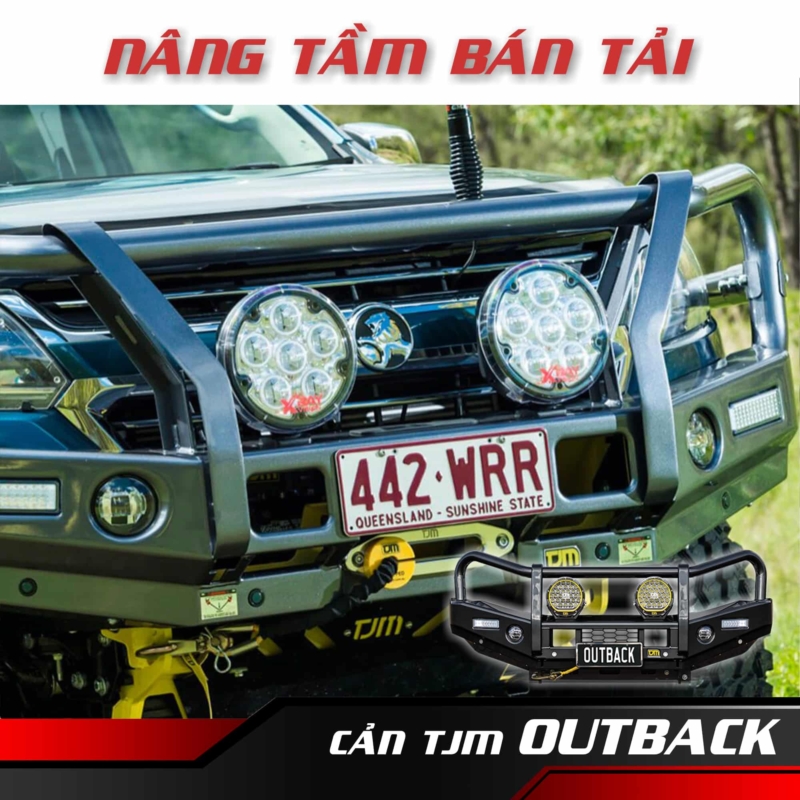 Tjm Outback Bull Bar T13 Cho Chevrolet Colorado Và Trailblazer (2016+) - Auto365 Bình Dương CAN TJM OUTBACK BULL BAR T13 CHO CHEVROLET COLORADO VA TRAILBLAZER 2016 sp2