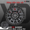 Mâm Kmc Km718 Summit Satin Black Gray - Auto365 Bình Dương KM718 satin black w gray tint