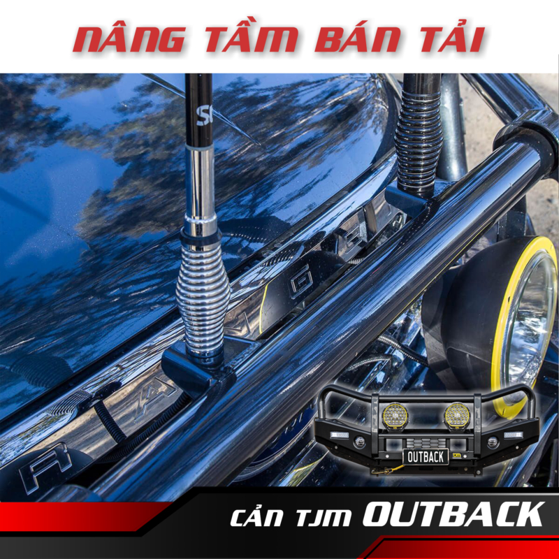 Tjm Outback Bull Bar T13 Cho Ford Ranger &Amp; Everest (2015+) - Auto365 Bình Dương TJM OUTBACK BULL BAR T13 CHO FORD RANGER EVEREST 2015sp2
