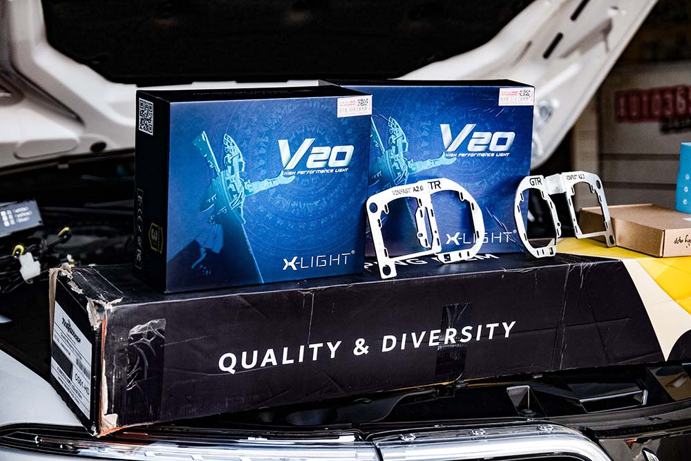 Top Combo Đèn X-Light Chính Hãng Hot Nhất 2022 - Auto365 Bình Dương Combo đèn X-light V20 New