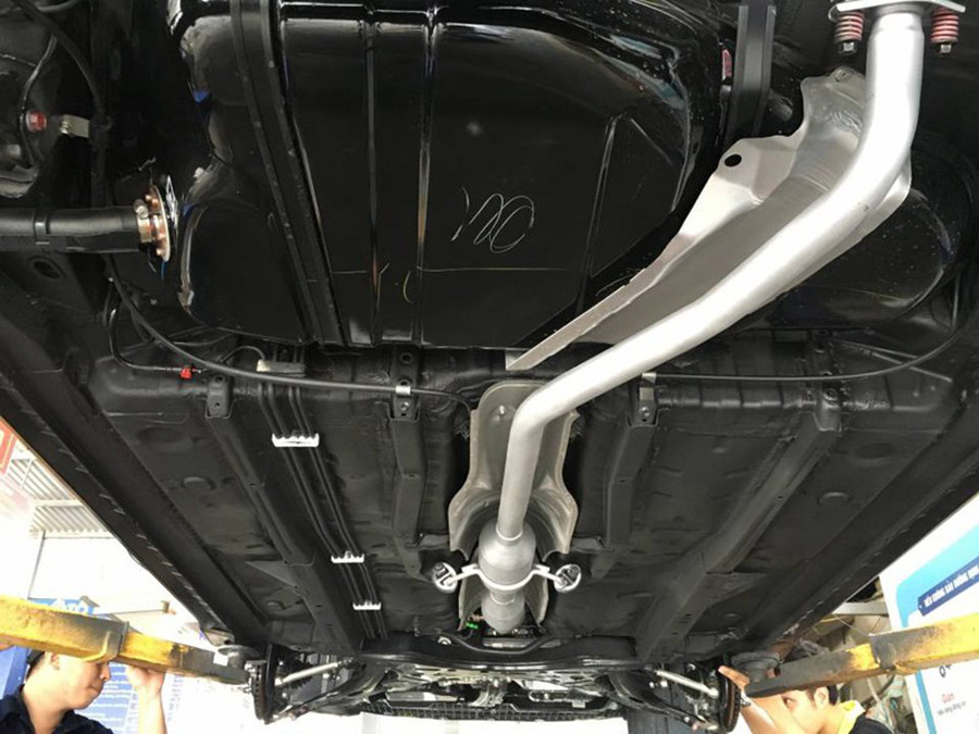 Gói Độ Triton Mitsubishi Thời Thượng Và Hiện Đại Nhất 2022 - Auto365 Bình Dương Phủ gầm bảo vệ Mitsubishi Triton