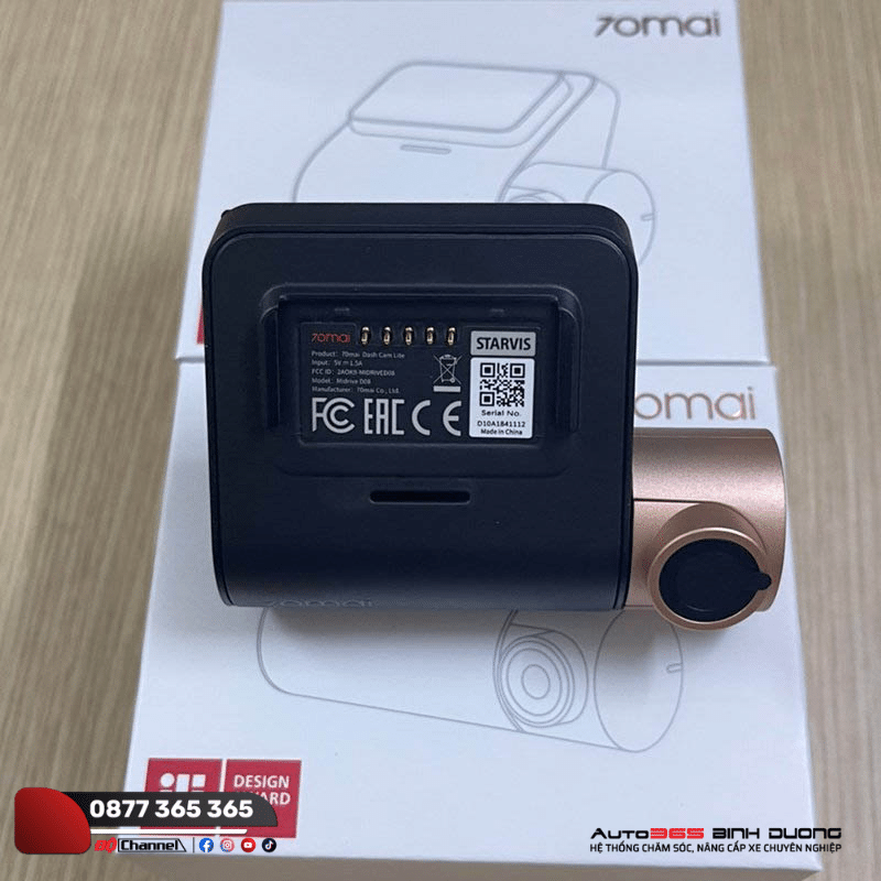 Camera Hành Trình 70Mai Lite D08 - Auto365 Bình Dương Khách hàng rất hài lòng khi mua Camera hành trình 70Mai Lite D08