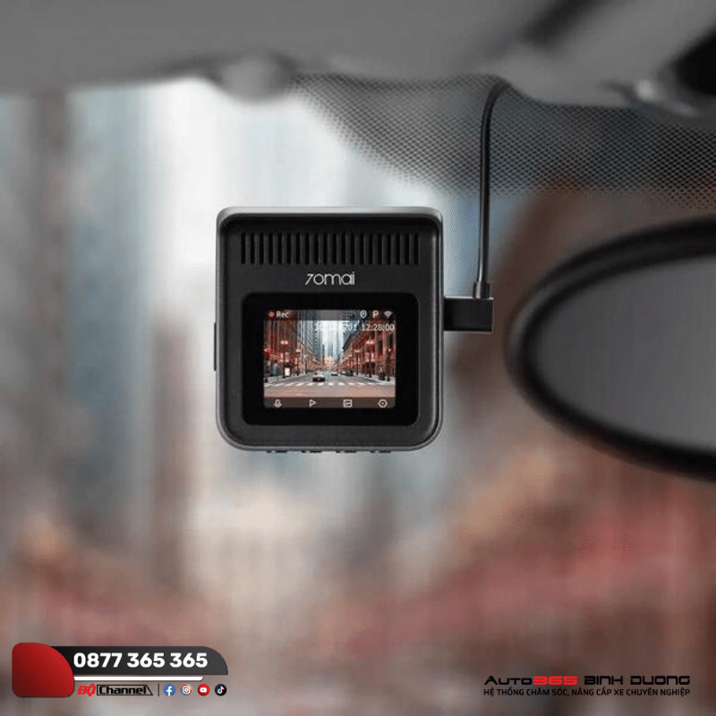 Camera Hành Trình 70Mai A400 - Auto365 Bình Dương Camera hành trình 70mai A400 có độ phân giải QHD 1440P