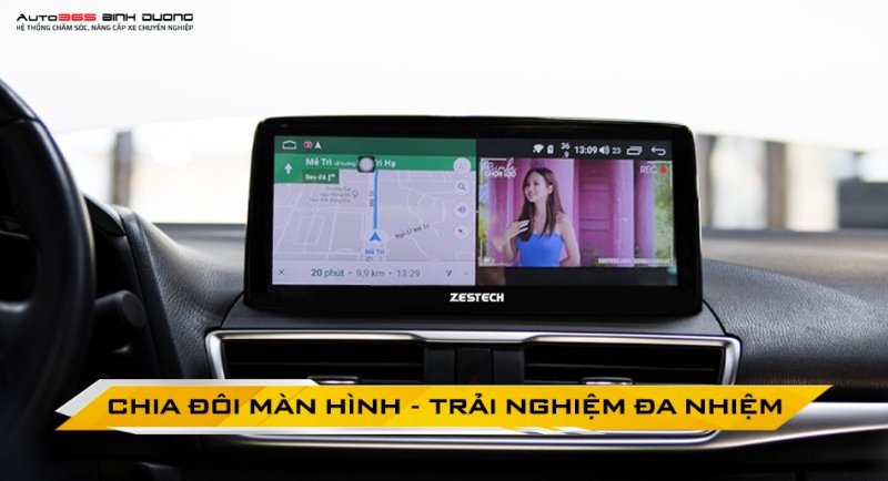 Màn Hình Zestech Mazda Mlk | Dvd Android Ô Tô Thông Minh - Auto365 Bình Dương Màn Hình Zestech MAZDA MLK cho phép chạy đa nhiệm 2 ứng dụng cùng lúc