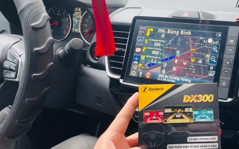 Android Box Zestech Dx300 | Android Box Cho Ô Tô Cao Cấp - Auto365 Bình Dương Android Box Zestech tích hợp chỉ đường với bản đồ thông minh