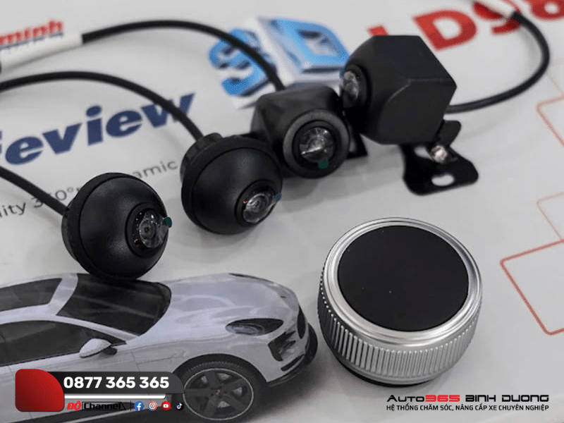 Những Điểm Đặc Biệt Khi Lắp Các Tính Năng Thông Minh Mới Cho Everest 2023 - Auto365 Bình Dương 4 mắt của Camera 360 Safeview 3D LD980
