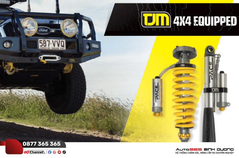 Những Đồ Chơi Xe Ford Ranger 2023 Đẳng Cấp Bậc Nhất - Auto365 Bình Dương Thương hiệu giảm xóc nổi tiếng TJM