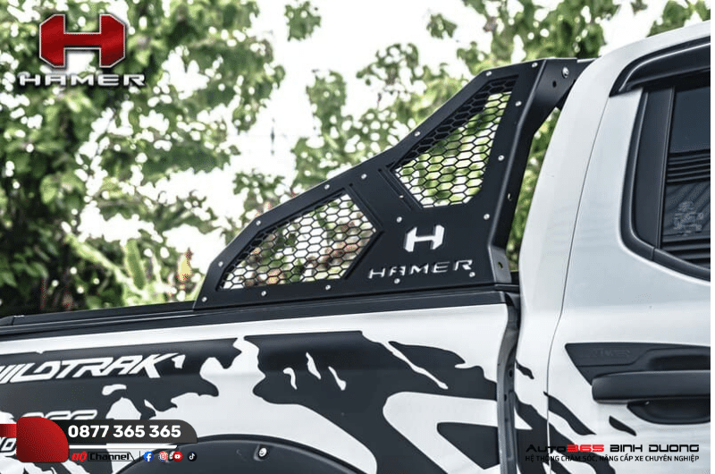 Độ Phụ Kiện Hamer Dành Cho Ranger 2023 Auto365 Bình Dương - Auto365 Bình Dương Chấm phá nét thể thao cùng khung Hamer Warrior