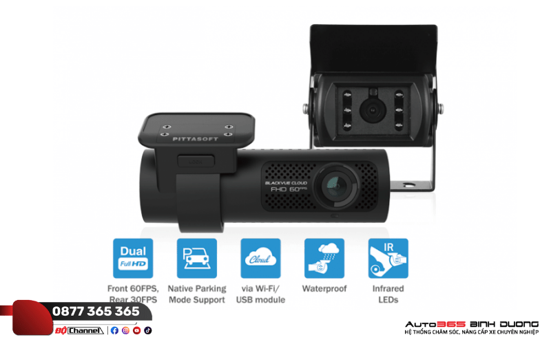 Blackvue Dr750X - 2Ch Truck - Auto365 Bình Dương Thiết kế sang trọng, hiện đại