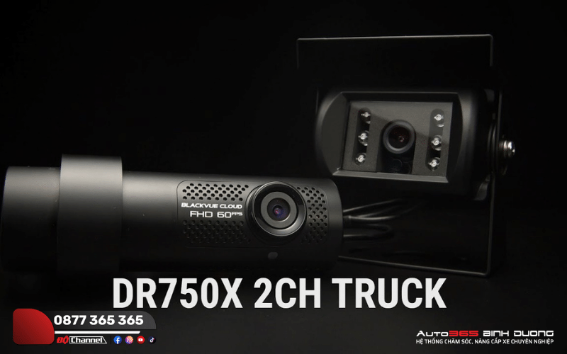 Blackvue Dr750X - 2Ch Truck - Auto365 Bình Dương Camera hành trình BLACKVUE DR750X - 2CH TRUCK