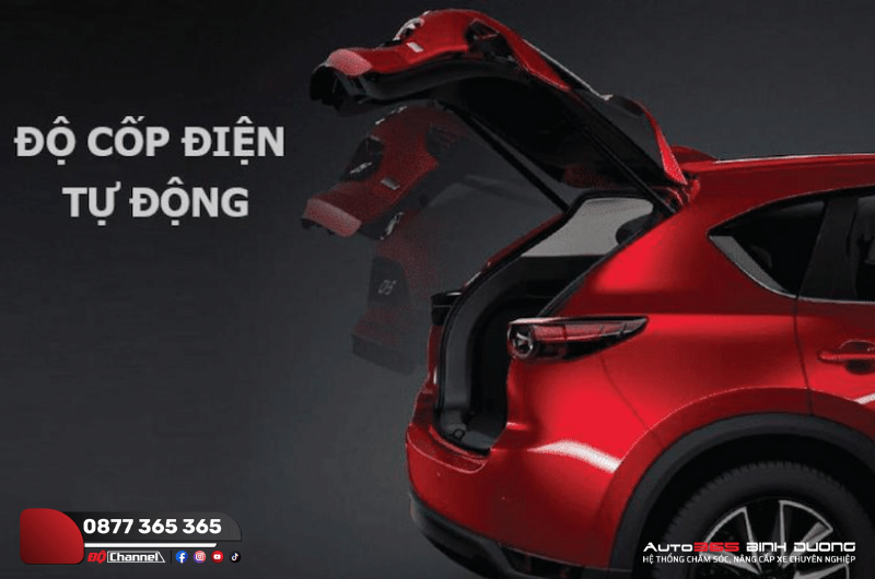 Cốp Điện Tự Động Dr.door Chính Hãng - Auto365 Bình Dương Cốp điện Dr.Door giúp đóng mở cốp nhẹ nhàng và êm ái hơn