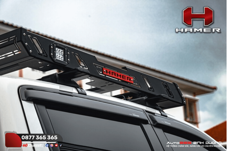 Baga Mui Hamer Solar | Giá Nóc Xe Bán Tải Ford Ranger Raptor 2023 - Auto365 Bình Dương Lắp đặt nhanh chóng