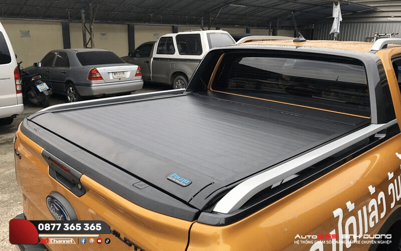 Nắp Thùng Cuộn Điện Ford Ranger 2023 Có Mấy Loại, Có Ưu Điểm Gì? - Auto365 Bình Dương Nắp thùng cuộn điện Polini