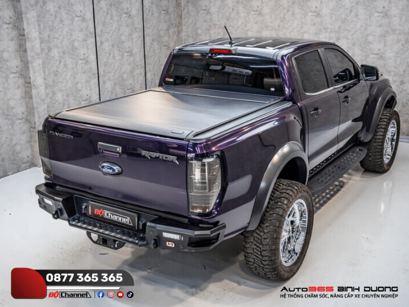 Nắp Thùng Cuộn Điện Ford Ranger 2023 Có Mấy Loại, Có Ưu Điểm Gì? - Auto365 Bình Dương Ưu điểm vượt trội của nắp thùng cuộn điện đem lại