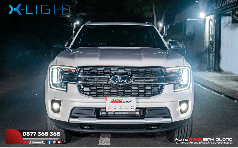 Bản Nâng Cấp Ánh Sáng Cho Ford Everest Đầu Tiên Tại Việt Nam - Auto365 Bình Dương Gói nâng cấp ánh sáng cho xe Ford Everest