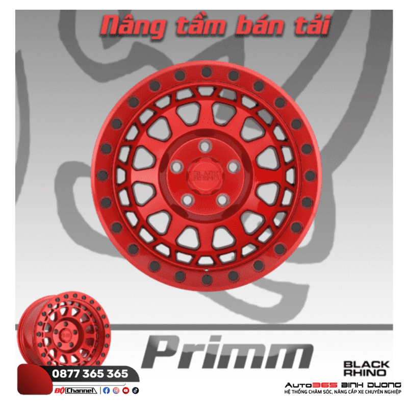 Nâng Cấp Mâm Lốp Xe Ford Ranger 2023 Sự Lựa Chọn Đáng Giá - Auto365 Bình Dương Mẫu mâm Black Rhino