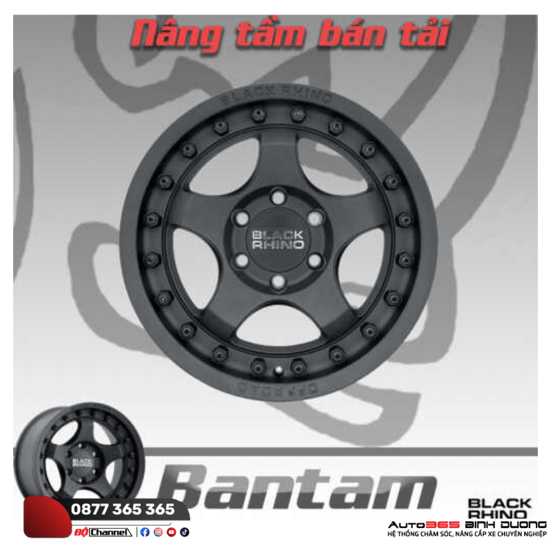 Nâng Cấp Mâm Lốp Xe Ford Ranger 2023 Sự Lựa Chọn Đáng Giá - Auto365 Bình Dương Mẫu mâm Black Rhino