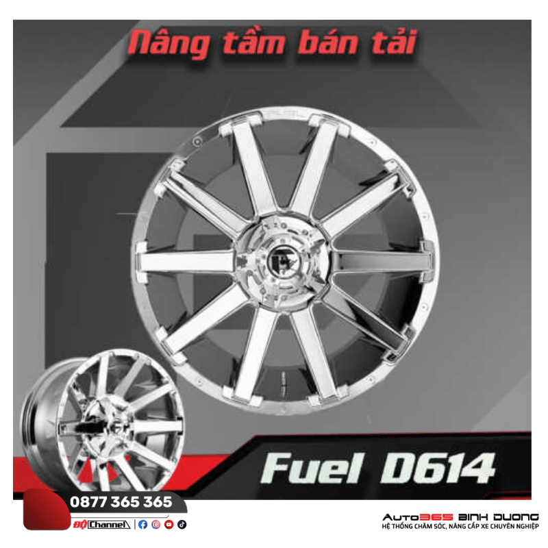 Nâng Cấp Mâm Lốp Xe Ford Ranger 2023 Sự Lựa Chọn Đáng Giá - Auto365 Bình Dương Mẫu mâm Fuel
