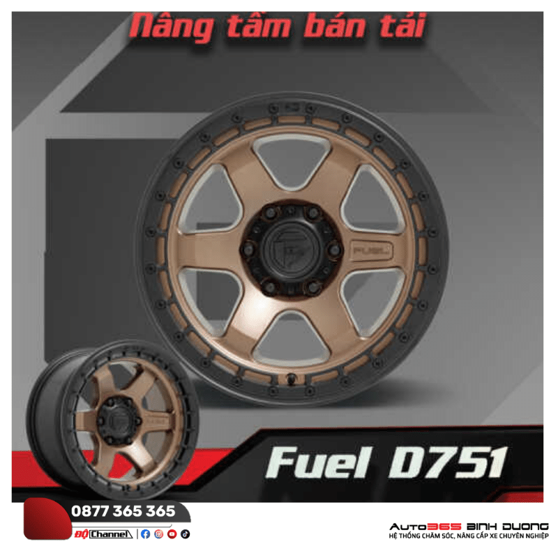Nâng Cấp Mâm Lốp Xe Ford Ranger 2023 Sự Lựa Chọn Đáng Giá - Auto365 Bình Dương Mẫu mâm Fuel