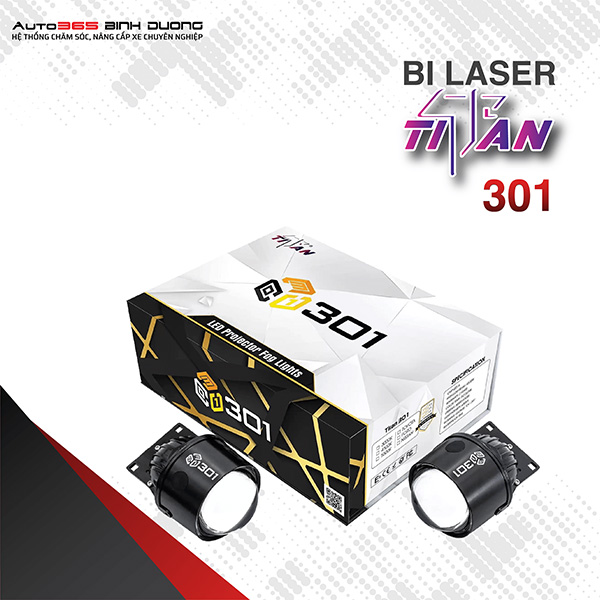 Bi Gầm Titan 301 | Đèn Bi Led Gầm Ô Tô 3 Nhiệt Màu