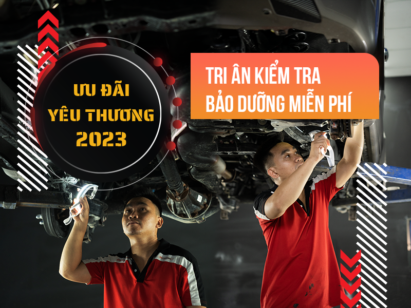 Khuyến Mãi - Auto365 Bình Dương Ưu Đãi Yêu Thương 2023 - Tri Ân Kiểm Tra Bảo Dưỡng Ô Tô Miễn Phí