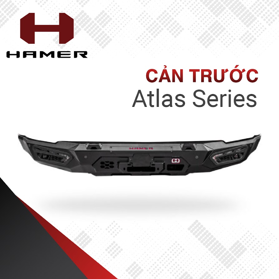Cản Trước Hamer Atlas Series AM11 Cho Ranger Raptor 2023+