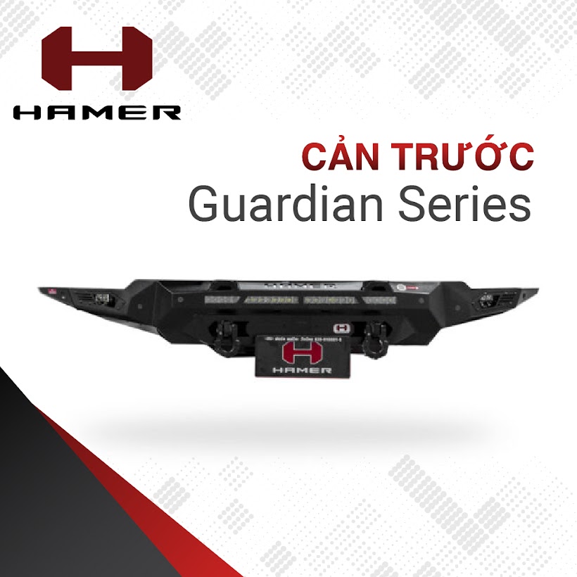 Cản Trước Hamer Guardian | Cản Trước Bán Tải Raptor 2023