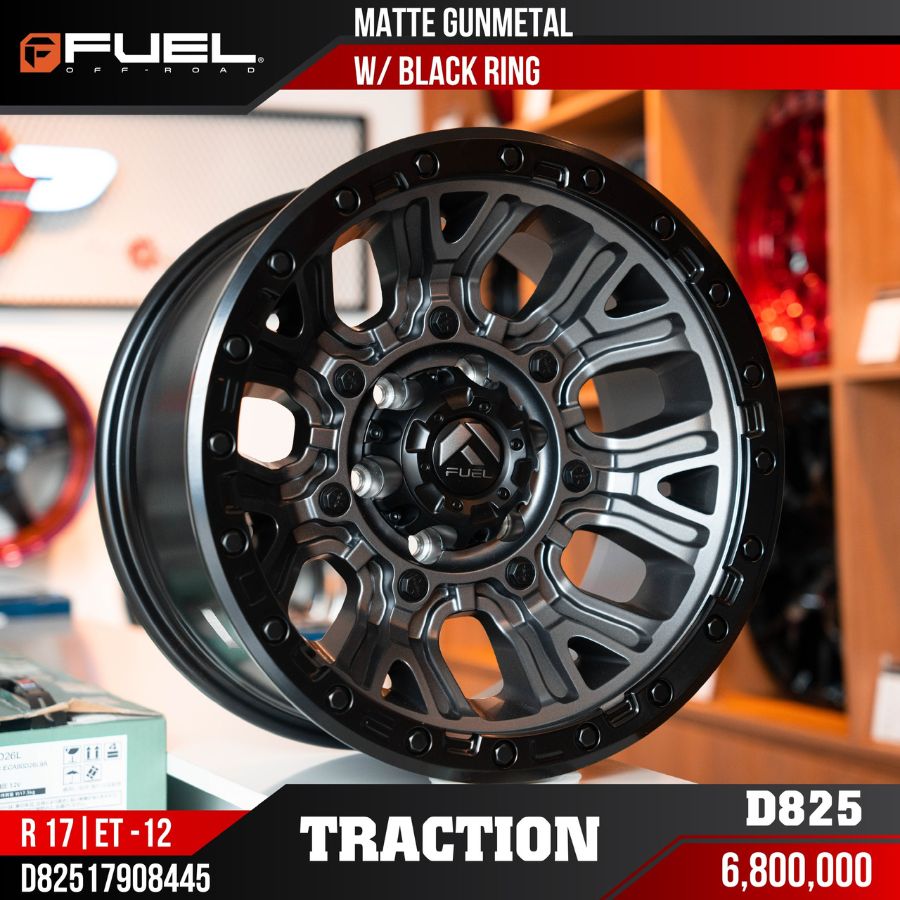 Mâm Fuel Traction D825