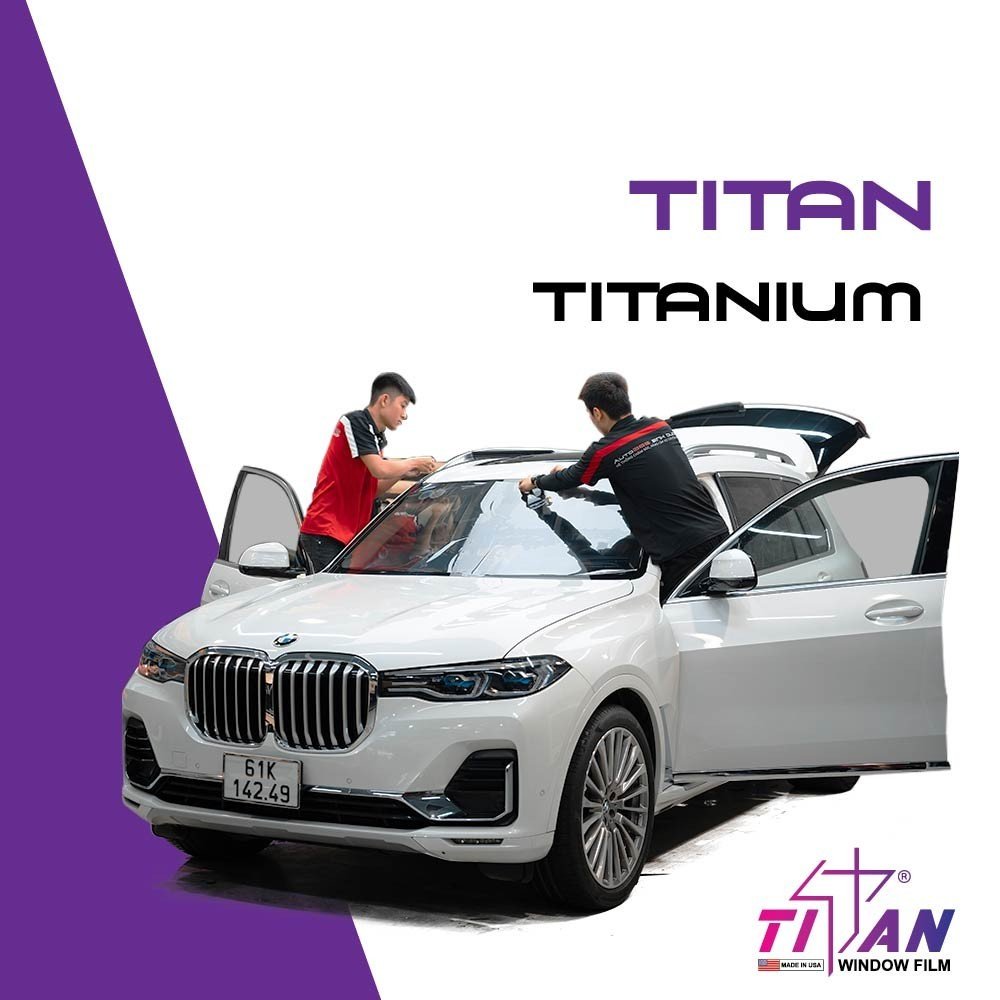 Phim Cách Nhiệt TITAN Gói TITANIUM | Film Cách Nhiệt Cao Cấp