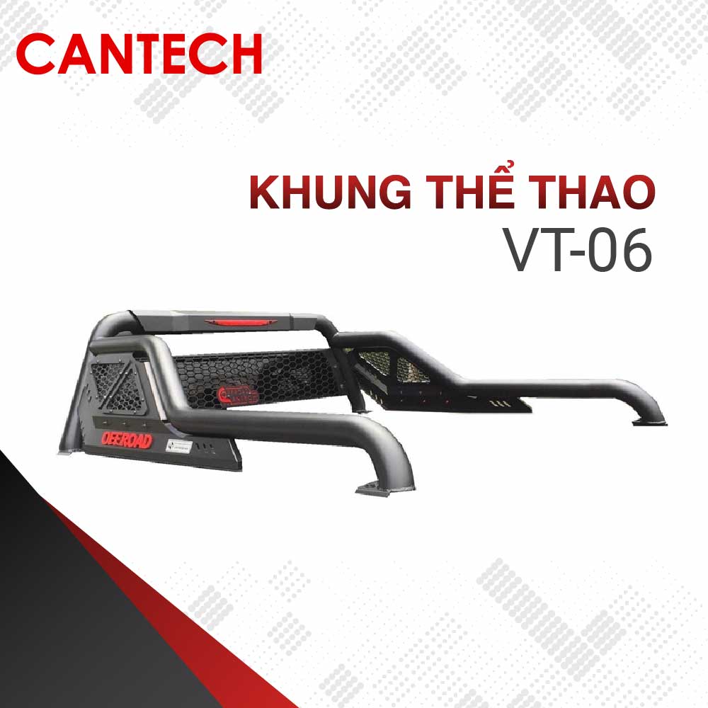 Khung Thể Thao Cantech VT06 | Thanh Thể Thao Raptor 2023