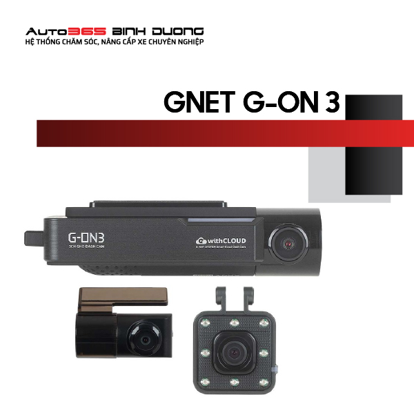 Camera Hành Trình GNET G-ON 3 | Cam Hành Trình Ô Tô Hàn Quốc