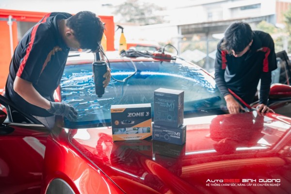 Camera Texpad Zone 3 Plus | Camera Ô Tô 3 Mắt Cao Cấp - Auto365 Bình Dương Quy trình lắp đặt camera 3 mắt TexPad Zone 3 Plus tại Auto365 Bình Dương