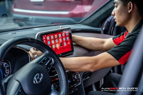 Màn Hình Gotech Gt 2K Pro 360 | Màn Hình Dvd Android Ô Tô - Auto365 Bình Dương Auto365 Bình Dương mang đến quy trình lắp đặt màn hình ô tô Gotech đạt chuẩn