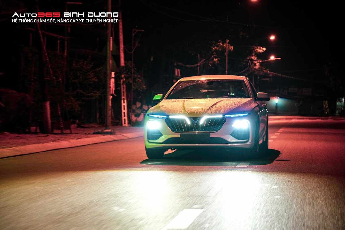 10+ Lý Do Nên Độ Đèn Ô Tô Và Những Lưu Ý Khi Chơi Ánh Sáng - Auto365 Bình Dương Độ đèn ô tô chất lượng có khả năng giảm ánh sáng chói cho các phương tiện lưu thông ngược lại