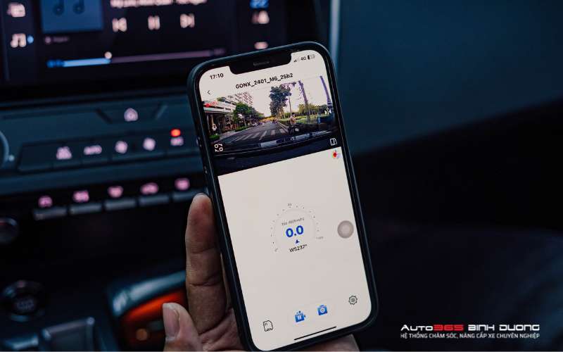 Camera Hành Trình Msport G-On X1 Giá Tốt Tại Auto365 Bình Dương - Auto365 Bình Dương Quản lý Camera Hành Trình MSPORT G-ON X1 dễ dàng và nhanh chóng ngay trên điện thoại