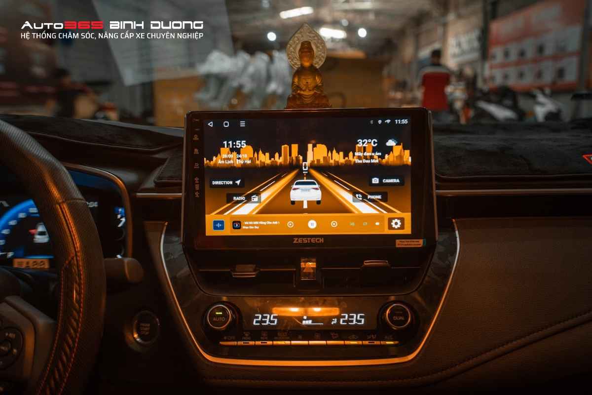 Đầu Dvd Ô Tô - Trợ Lý Đắc Lực Với Các Tính Năng Ưu Việt - Auto365 Bình Dương Màn hình Android ô tô sở hữu tính năng chỉ đường với độ chính xác cao