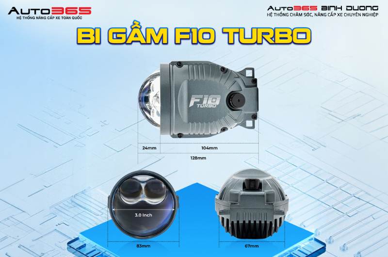 Bi Gầm X-Light F10 Turbo 2024 - Auto365 Bình Dương bi gam x light f10 turbo sp 8