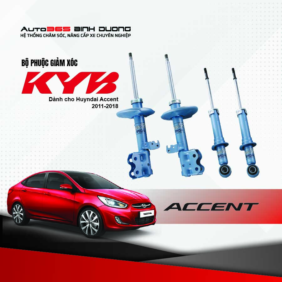 Phuộc KYB Hyundai Accent 2011-2018 | Giảm Xóc Cho Ô Tô