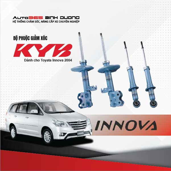 Phuộc KYB Toyota Innova 2004 Đến 2024 | Giảm Xóc Cho Ô Tô