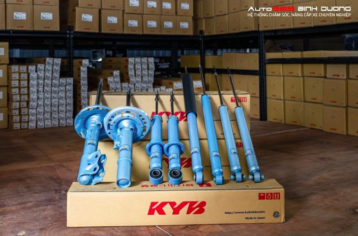 Phuộc Kyb Toyota Vios Đời 2013-2022 | Giảm Xóc Kyb - Auto365 Bình Dương Bảo hành 1 năm khi lắp đặt giảm xóc hiệu năng cao KYB New SR Special Toyota Vios 2013-2022