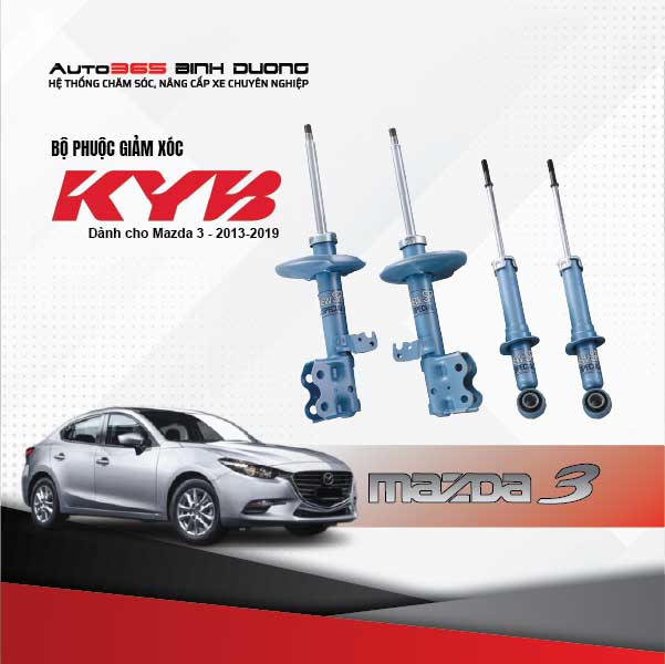 Phuộc KYB Cho Mazda 3 Đời 2013-2019 | Giảm Xóc KYB