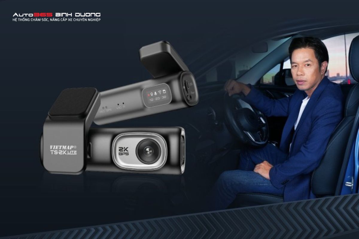 Cơn Lốc Công Nghệ - Top 7 Camera Hành Trình Mới Ra Mắt 2024 - Auto365 Bình Dương Camera hành trình mới ra mắt Vietmap TS-2K Lite tích hợp nhiều tính năng công nghệ hiện đại