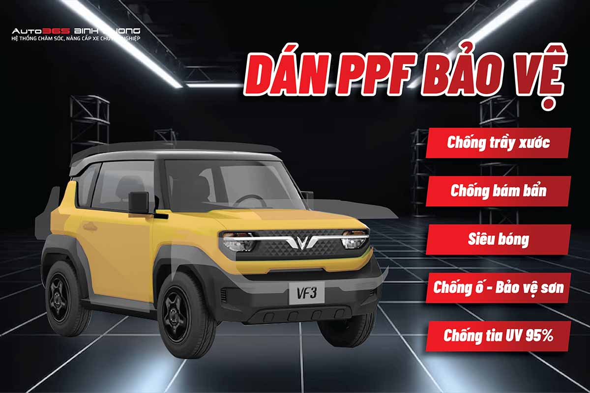10+ Ý Tưởng Độ Xe Điện Vinfast Vf 3 Siêu Ngầu 2024 - Auto365 Bình Dương Dán PPF sẽ giúp phục hồi những vết xước, giữ cho lớp sơn zin VF 3 luôn như mới