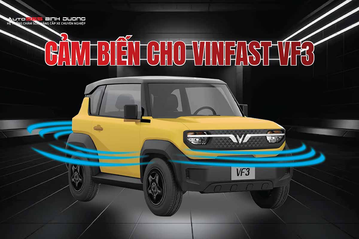 10+ Ý Tưởng Độ Xe Điện Vinfast Vf 3 Siêu Ngầu 2024 - Auto365 Bình Dương Lắp đặt cảm biến va chạm cho VF3 giúp tăng tính an toàn, nhất là khi đỗ đậu xe