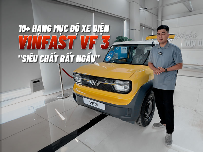 10+ Ý Tưởng Độ Xe Điện Vinfast Vf 3 Siêu Ngầu 2024 - Auto365 Bình Dương 10+ Ý Tưởng Độ Xe Điện VinFast VF 3 Siêu Ngầu 2024